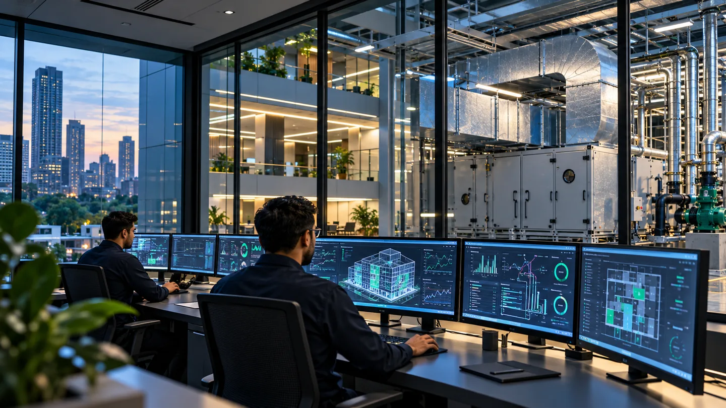 Illustrative stock photograph of Building Automation