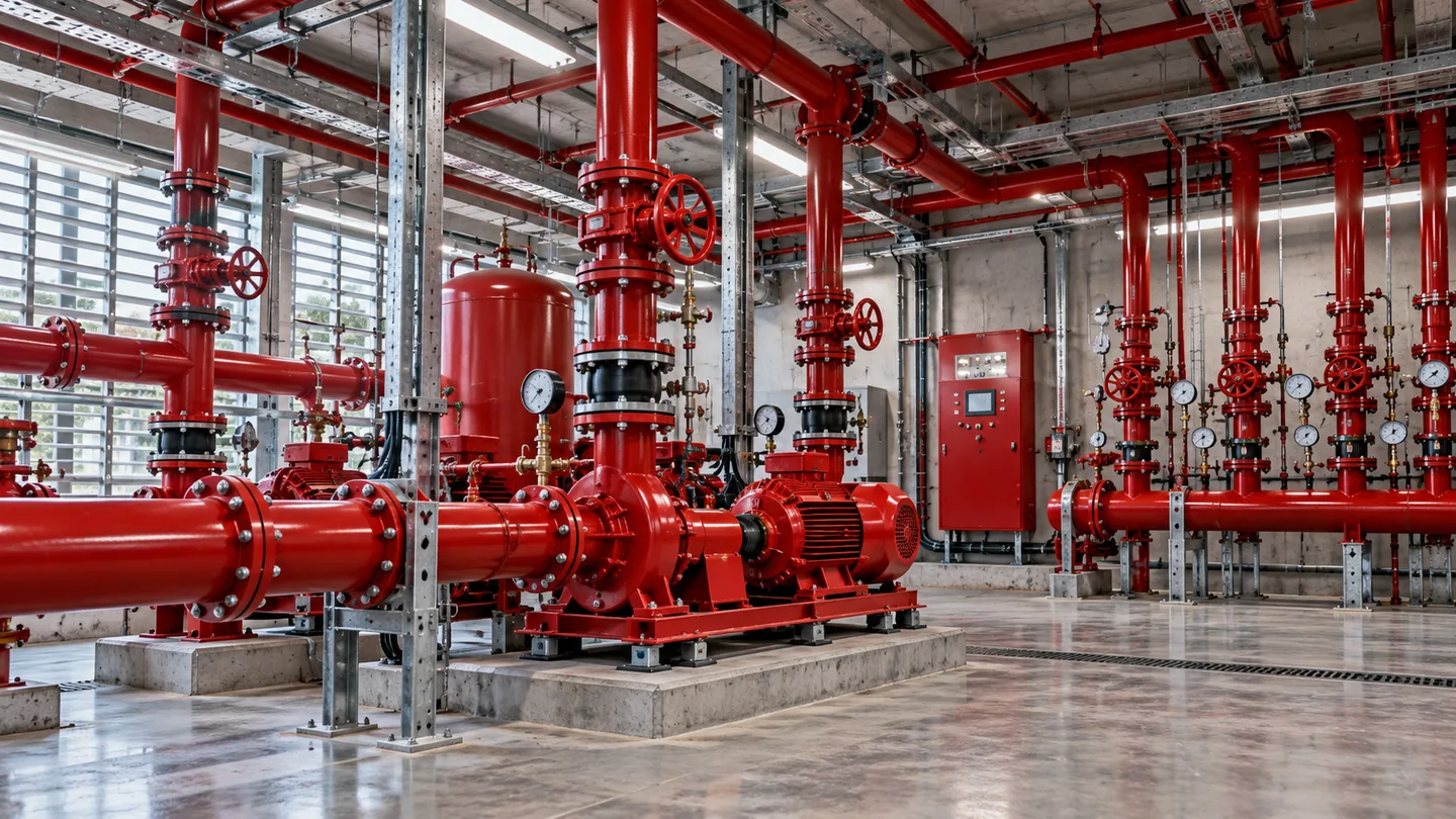 Illustrative stock photograph of Fire Protection Engineering