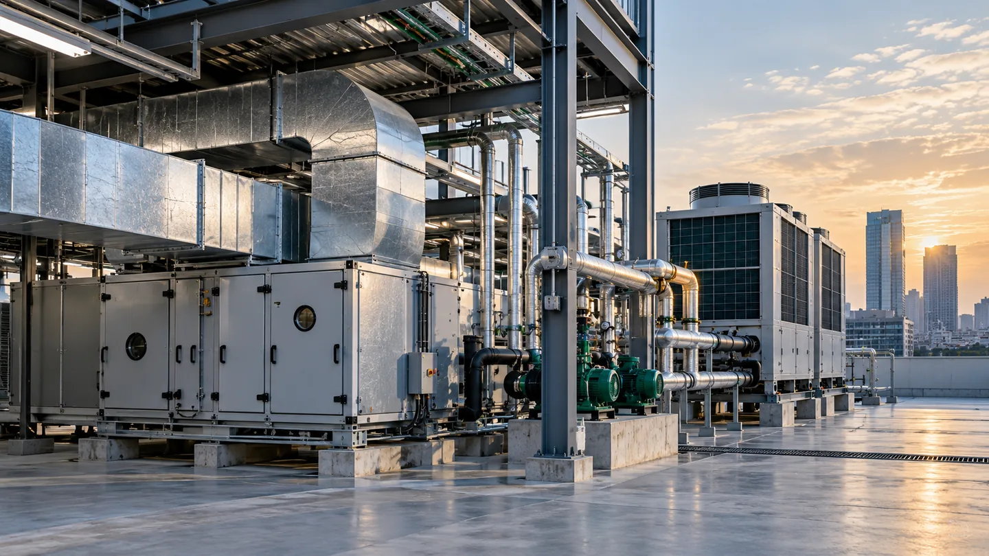 Illustrative stock photograph of HVAC Engineering